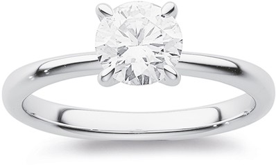 14ct White Gold Alora Lab Grown Diamond 1ct Soliatre Ring