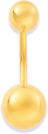 9ct 7mm Belly Bar