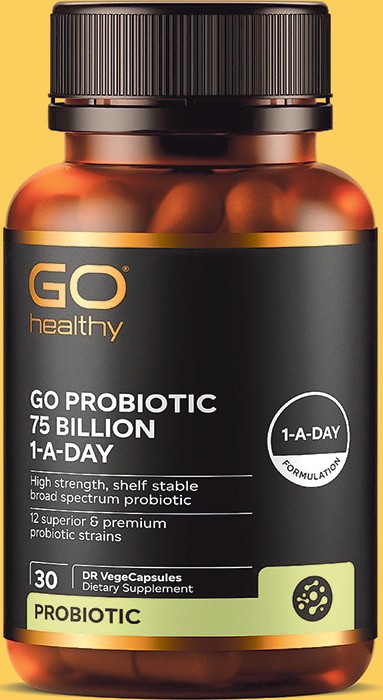 GO Healthy Probiotic 75 Billion 1-A-Day 30s