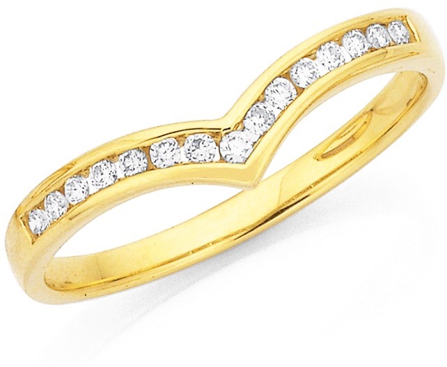 9ct, Diamond Band