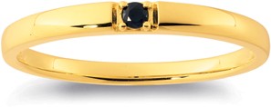 9ct Sapphire Stacker Ring