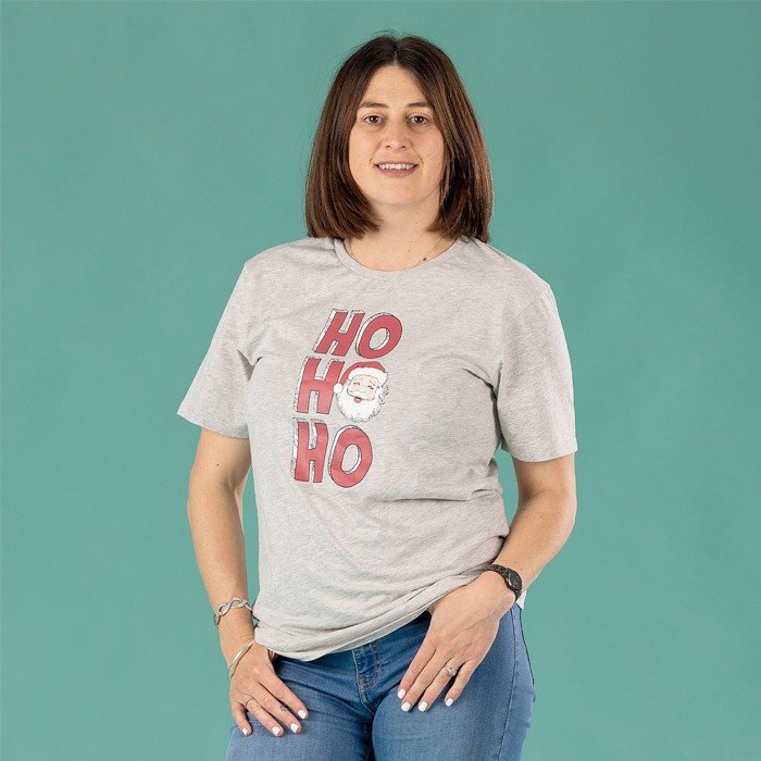 Christmas Wishes Adults Unisex Ho Ho Ho Xmas Tee