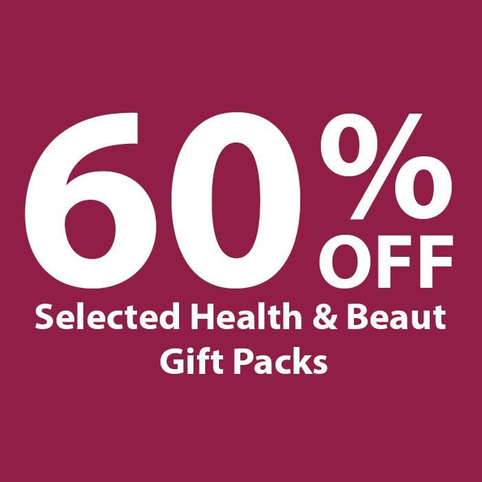 60% off Selected Health & Beauty Gift Packs