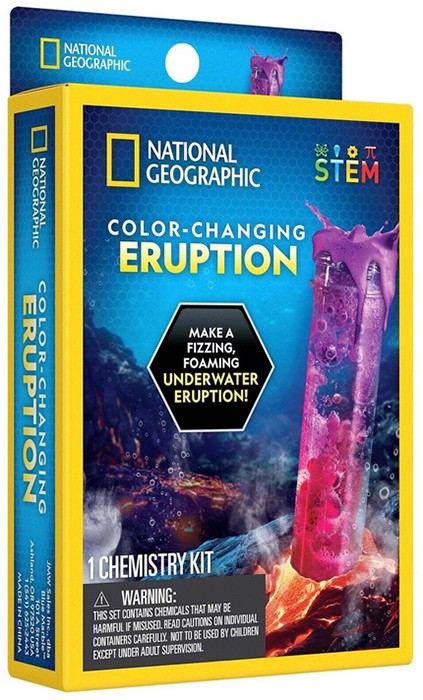 National Geographic: Color Changing Eruption
