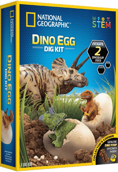 National Geographic Dinosaur Egg Dig Kit