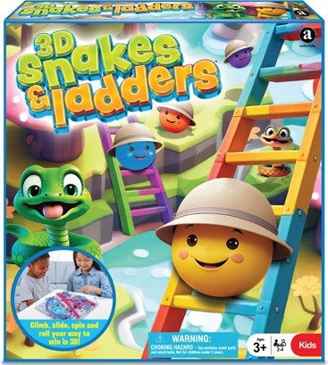 3D Snakes & Ladders