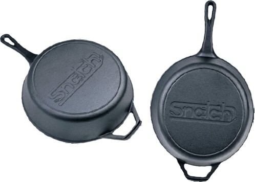 Snatch Cast Iron Pot & Pan Set