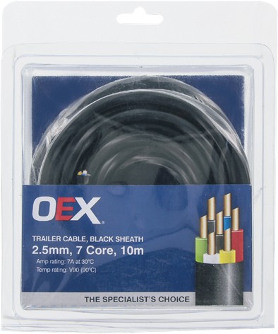 OEX 2.5mm 7 Core Trailer Cable