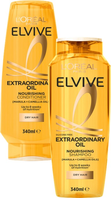 L’Oréal Elvive Shampoo or Conditioner 340ml