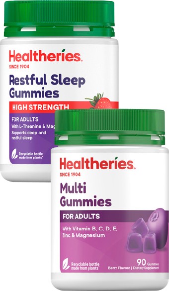 Healtheries Adult Gummies** 50-90s