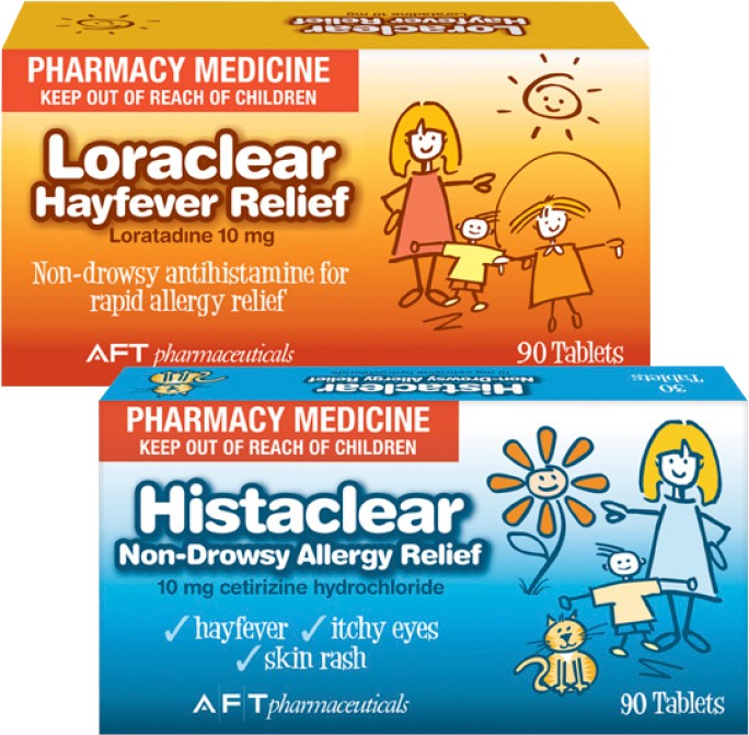 Histaclear or Loraclear Tablets 90s