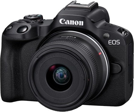 Canon EOS R50 Mirrorless Camera with RF-S 18-45mm Lens Kit