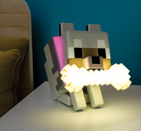 Paladone Minecraft Wolf GloBuddies Light