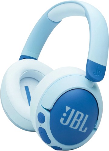 JBL JR470NC Wireless Noise Cancelling Kids Over-Ear Headphones - Blue
