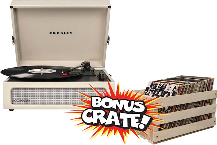 Crosley Voyager Bluetooth Turntable - Dune