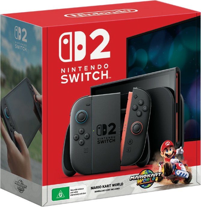 Nintendo Switch 2 Console Mario Cart World Bundle