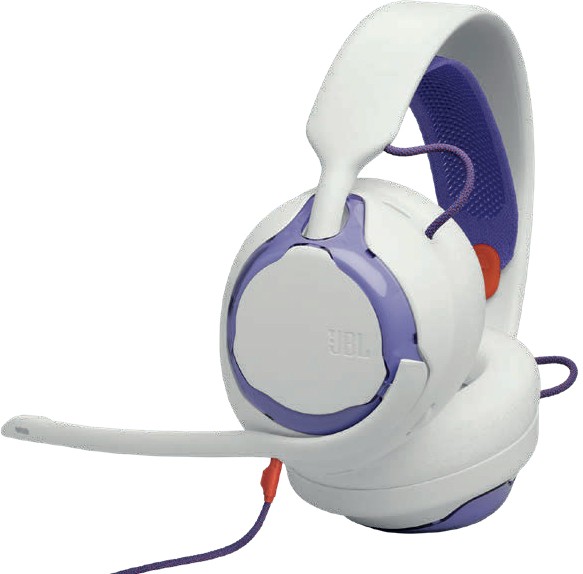 JBL Quantum 250 Wired Gaming Headset - White