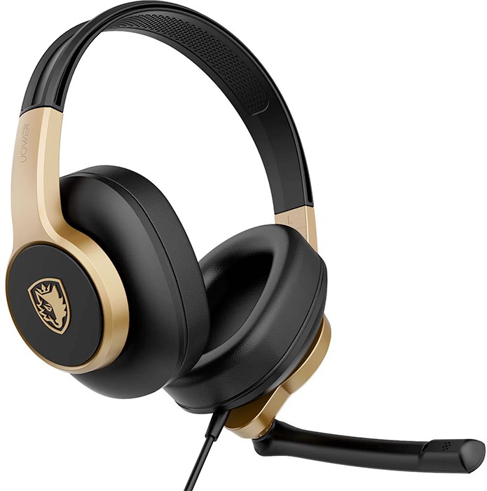 Sades Upower Wired Gaming Headset - Black