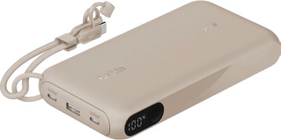 Belkin 20K Powerbank with Display - Sand