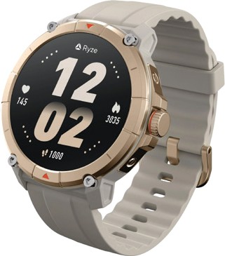 Ryze Trek Smart Watch - Sand/White