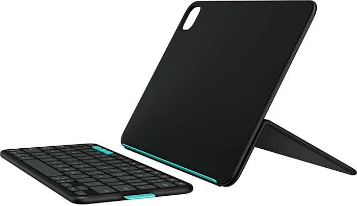 Logitech Flip Folio for iPad Pro 11" (M4) & iPad Air 11" (M2, M3) & iPad Air (5th gen) - Graphite