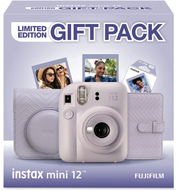Fujifilm Instax Mini 12 Xmas Gift Pack 25 - Purple