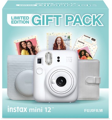 Fujifilm Instax Mini 12 Xmas Gift Pack 25 - White