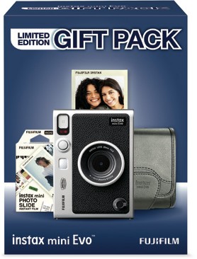Fujifilm Instax Mini Evo Xmas Gift Pack 25 - Black