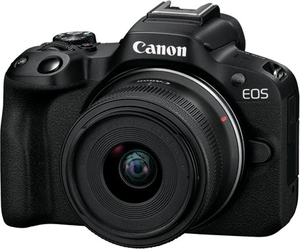 Canon EOS R50 Mirrorless Camera with RF-S 18-45mm Lens Kit