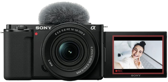 Sony ZV-E10 Mirrorless Vlog Camera with 16-50mm II Lens Kit