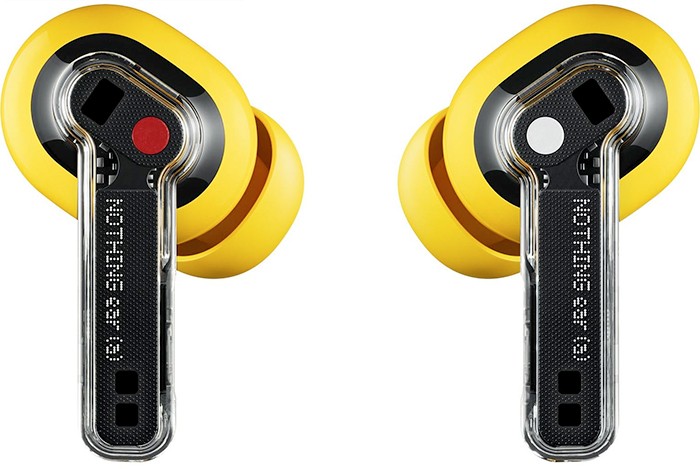 NOTHING Ear (A) Active Noise Cancelling In-Ear Headphones - Yellow