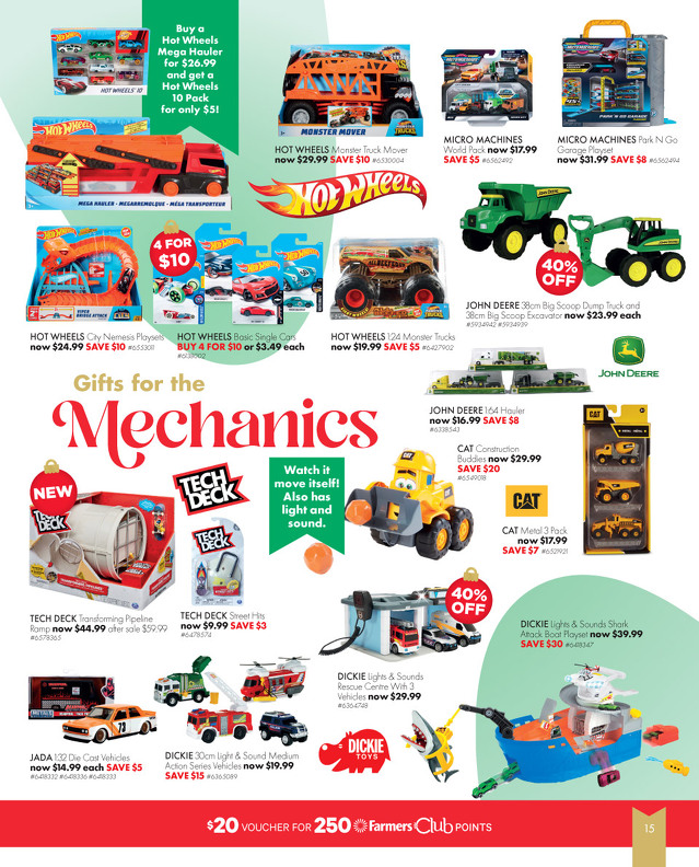 Farmers toy sale deals