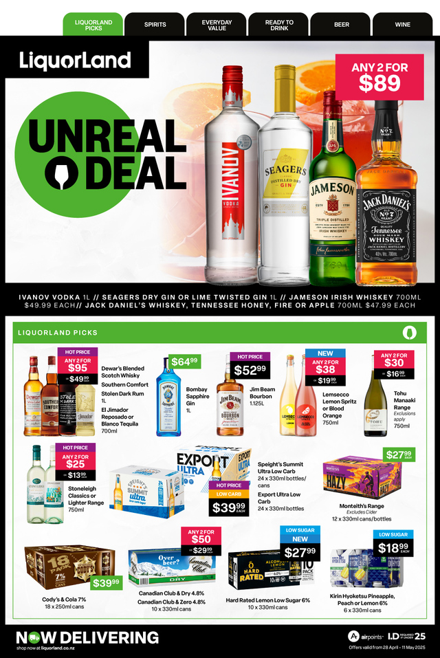 Liquorland Unreal Deal