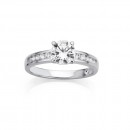 Sterling-Silver-Cubic-Zirconia-Ring Sale