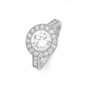 Sterling-Silver-Cubic-Zirconia-Ring Sale