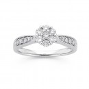 9ct-White-Gold-Diamond-Ring-TDW50ct Sale