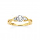 9ct-Diamond-Ring-Total-Diamond-Weight25ct Sale