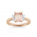 18ct-15ct-Morganite-Ring Sale