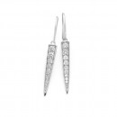 Sterling-Silver-Cubic-Zirconia-Earrings Sale