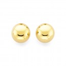 9ct-8mm-Ball-Studs Sale