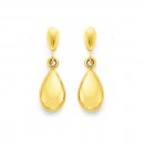 9ct-Pear-Drop-Stud-Earrings Sale