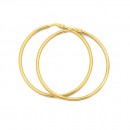 9ct-Gold-Jumbo-Hoops-44mm Sale