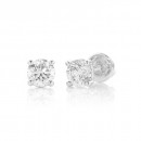 18ct-White-Gold-Studs-Total-Diamond-Weight75ct Sale