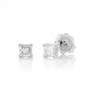 9ct-White-Gold-Princess-Cut-Diamond-Studs-Total-Diamond-Weight20ct Sale