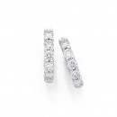 9ct-White-Gold-Diamond-Huggies-Total-Diamond-Weight50ct Sale