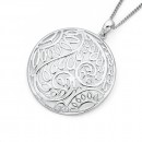 Sterling-Silver-Fern-Pendant Sale