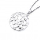 Sterling-Silver-Leaf-Pendant Sale