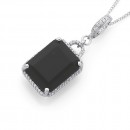 Sterling-Silver-Onyx-Pendant Sale