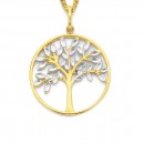 9ct-Two-Tone-Tree-of-Life-Pendant Sale