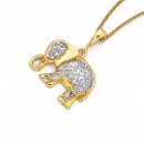 9ct-Filigree-Elephant-Pendant Sale